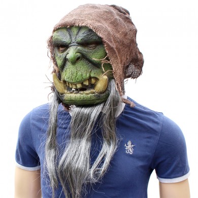 Halloween Terror Frightening Mask Prop Movies World Of Warcraft Mei Jie Death