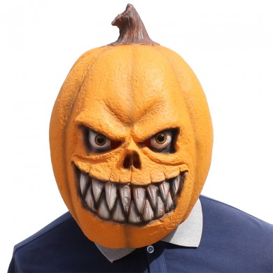 Pumpkin Head Mask Shape Skull Horror Masks for Halloween Party