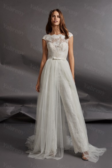 New Arrival Disassemble Two Kinds Method of Wears Wedding Jumpsuits so-235