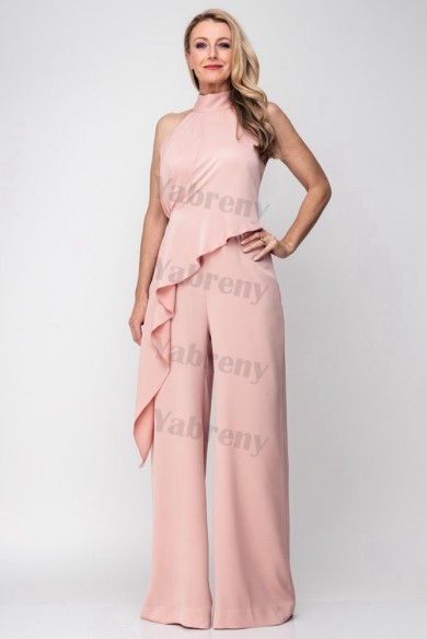 Hot Sale Pink Dressy Mother of the bride jumpsuit mps-311