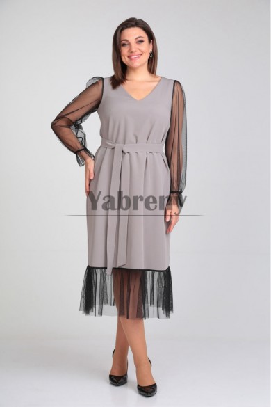Modern Sweetheart Sleeve length Mid-Calf Mother Of The Bride Dresses mps-770