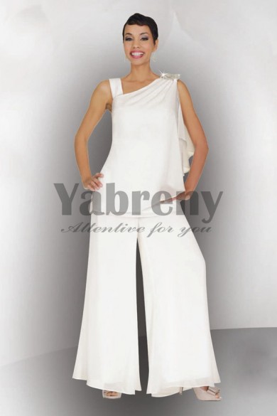 Simple Two Piece mother of the bride pants suits Summer so-061