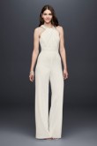 2020 Fashion Bridal Jumpsuits Simple little white dresses so-123