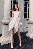 2020 Fashion High-low Sexy Homecoming Dresses Elegant Party dresses TSJY-067