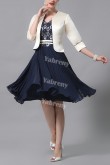 2022 Hot Sale Elegant Mother Of The Bride Dress,Half Sleeves Mother Of The Bride Outfits With Jacket mps-442