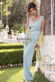 2022 Women Jumpsuits for Wedding Guest with Shawl Women Special Occasion Dresses mps-722