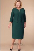 2Pc Plus Size Green Women's Dresses, Modern Women's Outfits Dresses mps-817