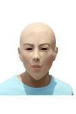 Bald beauty mask plays face mask Party Costume Deluxe Novelty