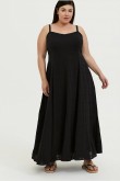Black Plus Size Mother Of The Bride Dresses, Ankle-Length Women's Dresses mps-398