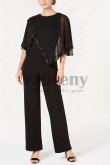 Chiffon Sequins Mother of the bride Jumpsuit Women Evening dressy mps-008