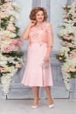 Elegant Plus size Pink Mother of The Groom Dresses,Half Sleeves Mother of The Bride Dresses mps-478-1