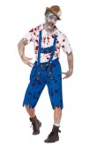 Halloween Costumes Scary Blood Corpse workers Costumes For men free shipping