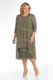 khaki Lace Mother Of The Bride Dress Plus Size Women's Dresses mps-371-4
