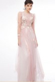 Long Sleeves New Style Pearl Pink under $100 prom Dresses cyh-004