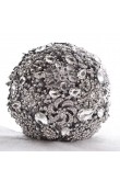 Crystal Luxurious Gray Wedding bouquets for Wedding Party holding flowers