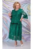 Plus Size Mother of the Groom Lace Dress Green,فساتين قياس كبير mps-552-5