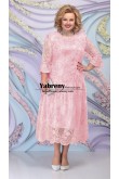 Plus Size Pink Mother of the Bride Lace Dress, Robes pour femmes mps-552-3