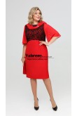 Red Glamorous Wedding Guest Dresses, Knee-Length Mother of the Bride Dresses,Vestidos de mujer mps-613
