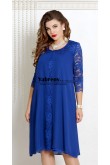 Royal blue Knee-Length Mother of the bride Dress,Women's Dresses for wedding mps-583-5