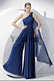 Royal Blue One Shoulder Fashion women's Jumpsuits for Wedding party so-059
