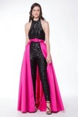 Sexy Prom Jumpsuits with  detachable skirt Cocktail Dresses so-192
