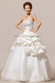 Chest Feathers Ruffles Ruched Mermaid Wedding dresses wd-014