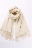 Stylish Pure Color Brige Wool Scarves for Autumn and Winter with tassels