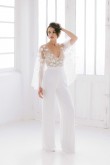 V-neck Fashion Lace Wedding dress Jumpsuits so-217