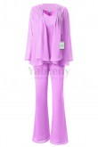 Yabreny 3PC Mother of the Bride Chiffon Pants suit lilac MT001703-3