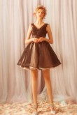 Yabreny Above Knee Homecoming Dresses lovely Chocolate prom Dresses TSJY-027