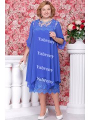 Light Royal Blue Plus Size mother of the bride Dresses under $100 Loose Dress Outfits mps-365