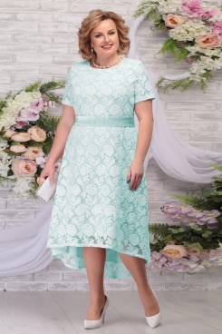 Lovely A-line Aqua Mother of The Bride Dresses,Jade Blue Plus size Women's Dresses mps-470-2
