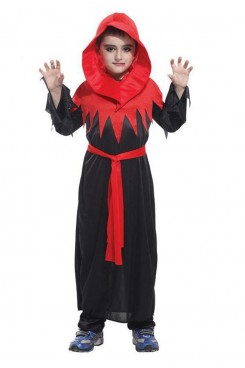 Red Black Hooded Halloween Easter Christmas Goth Vampire Priate for Kids