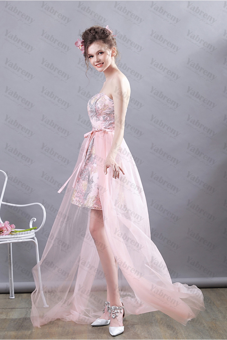 Pink Gorgeous Homecoming Dresses Embroidery under $100 party Dresses ...